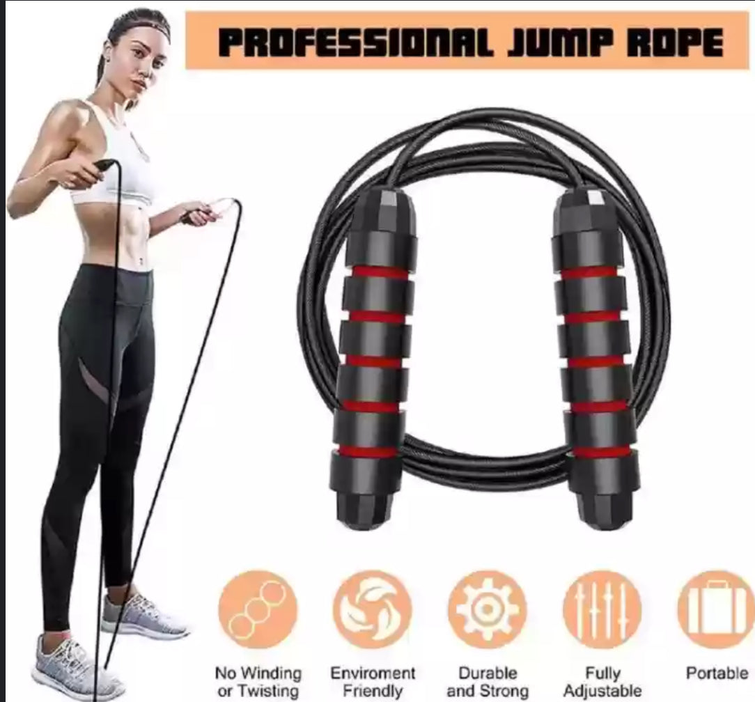 Weighted Professional Jump Rope Cable Cord